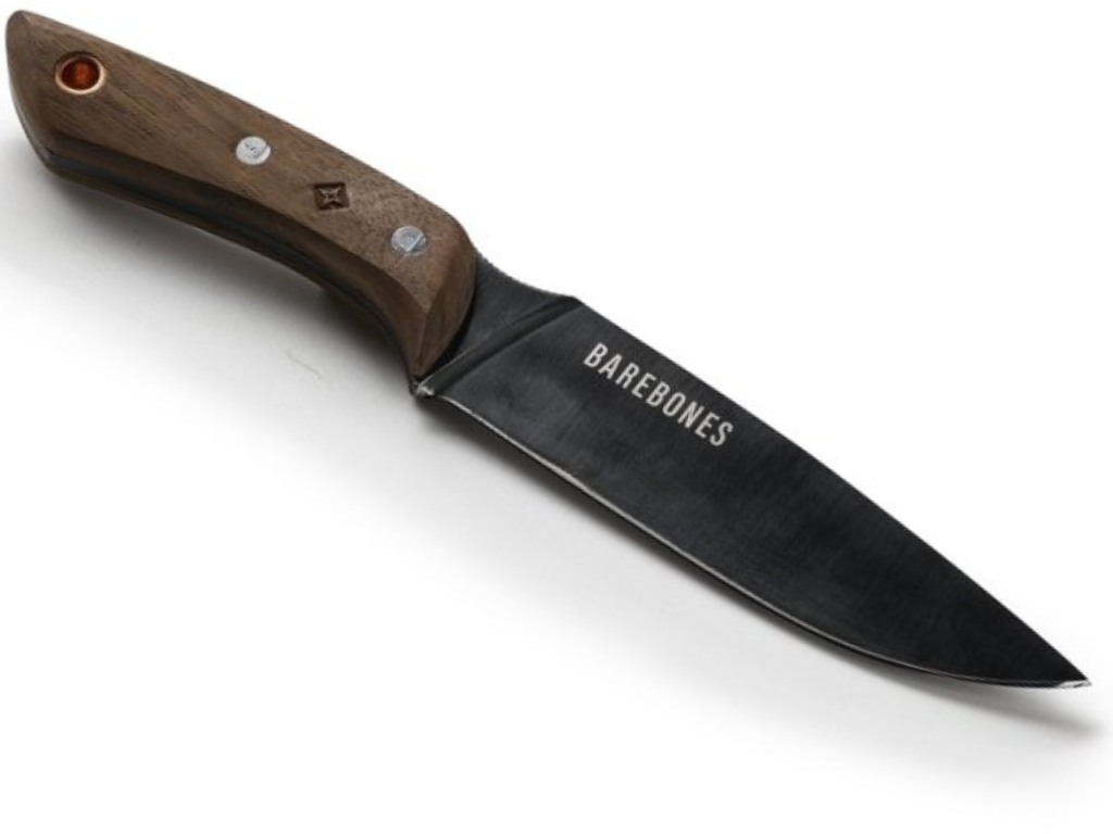 Univerzální nůž s pouzdrem BAREBONES – Měděný kroužek