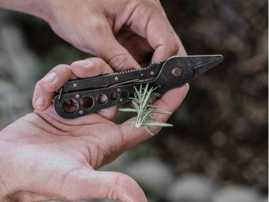 Nůžky na bylinky Steel Barebones