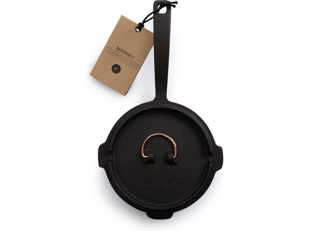Litinová pánev 15 cm ALL-IN-ONE BAREBONES – Od rukojeti k rukojeti