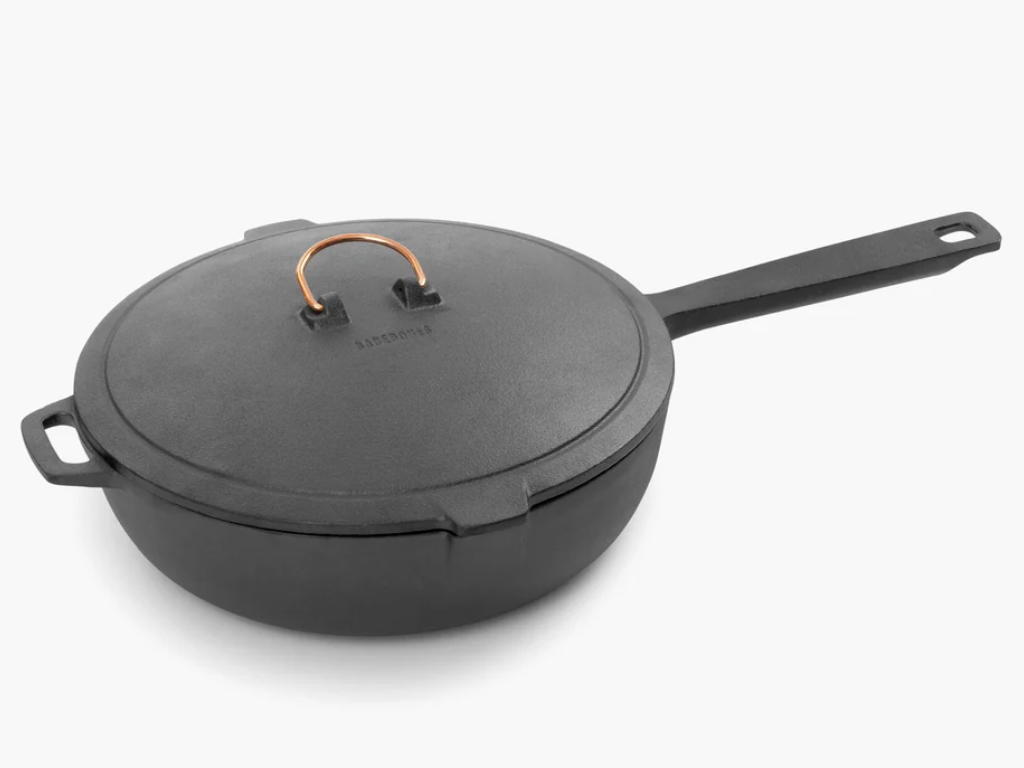 Smaltovaná litinová pánev 10" BAREBONES – Nepřilnavý smaltovaný vnitřek